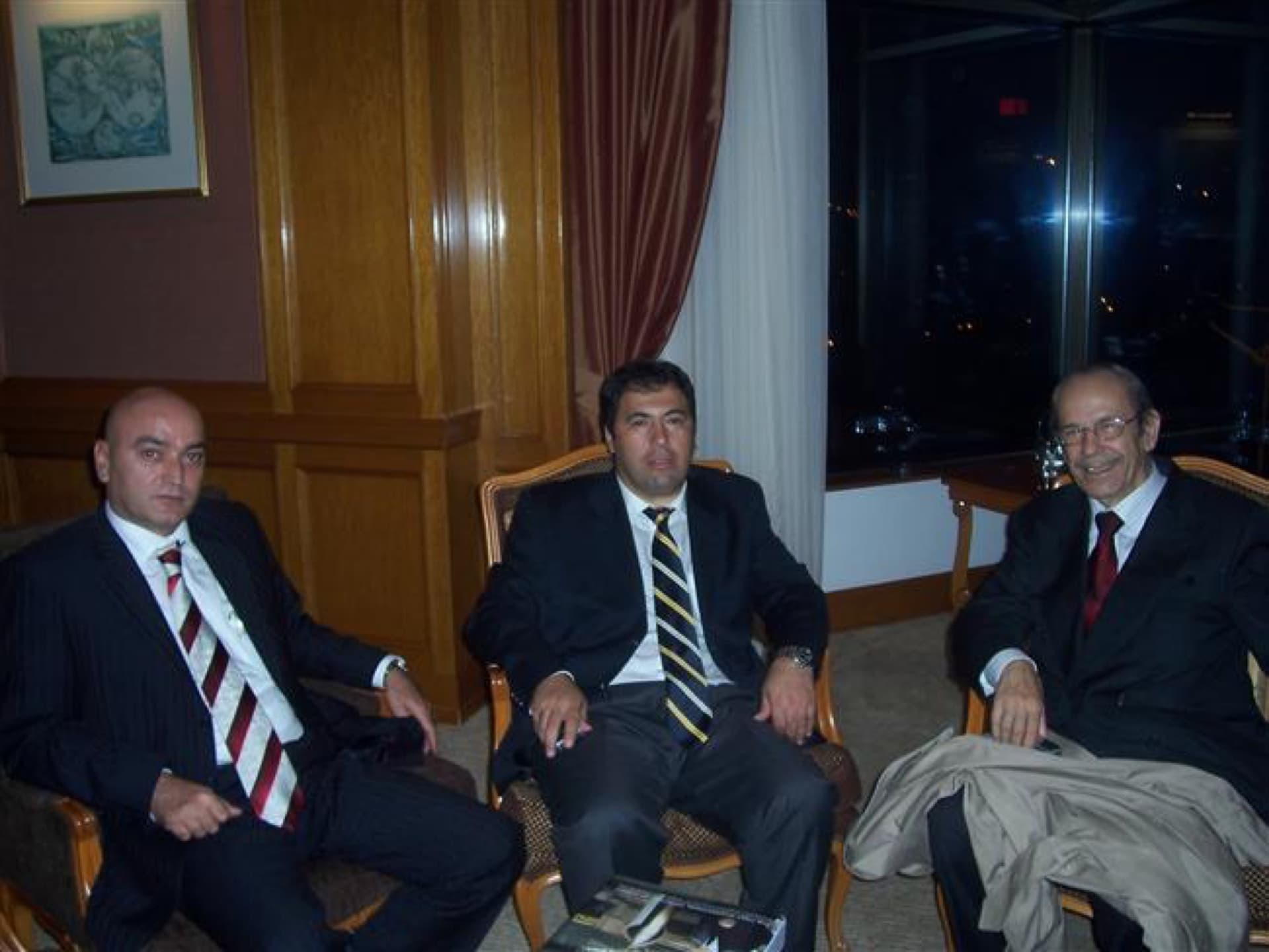 Cem Kuntmen, Ergün Polat ve Prof. Dr. Metin Hepgüler